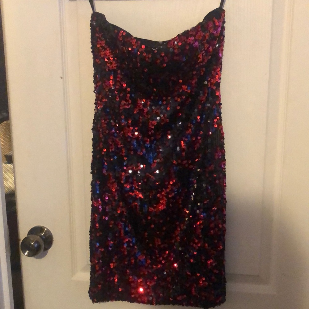 Sexy cocktail mini dress